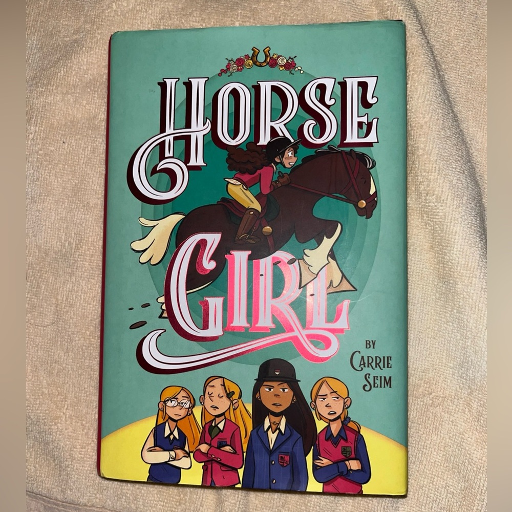 Horse Girl by Carrie Seim (English) Hardcover Book NEW